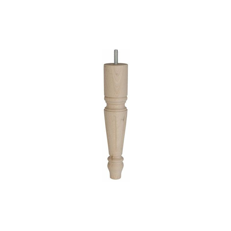 Image of Cime - Pediera/Base Altro Fissa Faggio Grezzo Bianco/Beige, 23 Cm