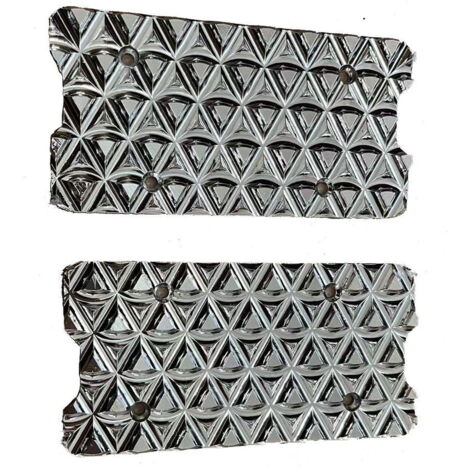 Pedane di ricambio 12 cm per staffe di sicurezza Tattini in lega di alluminio
