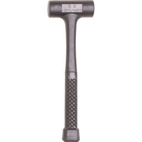 PEDDINGHAUS 5036040045 MARTEAU NYLON SYSTÈME ANTI CHOC DE RETOUR PLASTIQUE 45MM