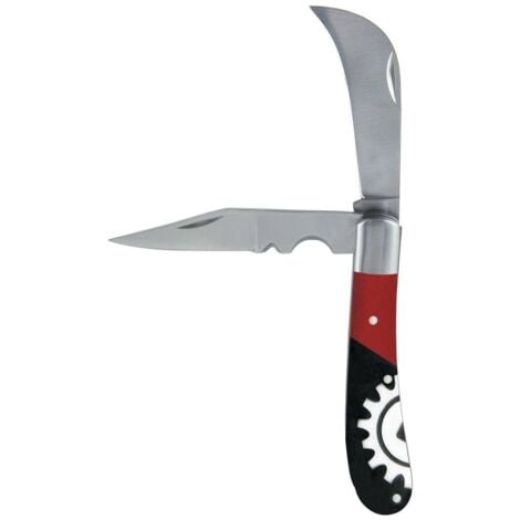Couteau électrique - DOMO - Lames dentelées en acier inoxydable - 590 gr -  150W - Noir / Blanc