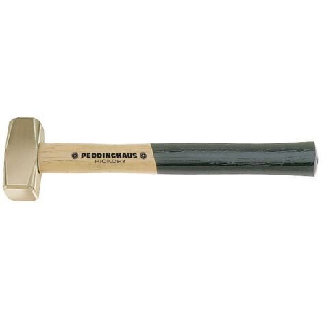 Peddinghaus Kupferhammer Metallhammer 1000g Hammer mit Hickory Holzstiel