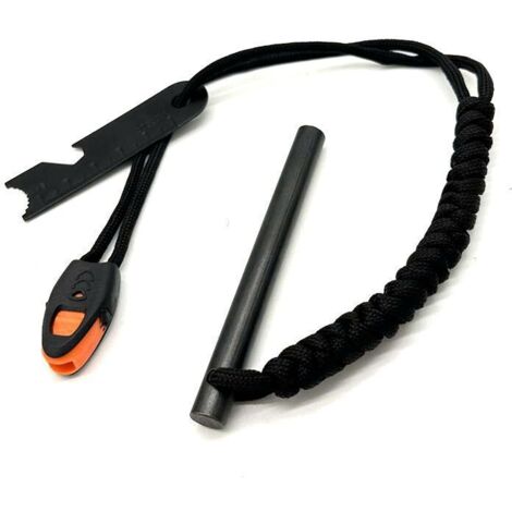 Pedernal de supervivencia, fuego de supervivencia, los mejores materiales de supervivencia bushcraft y accesorios para senderismo y acampada, equipo de supervivencia militar, encendedor de supervivenc