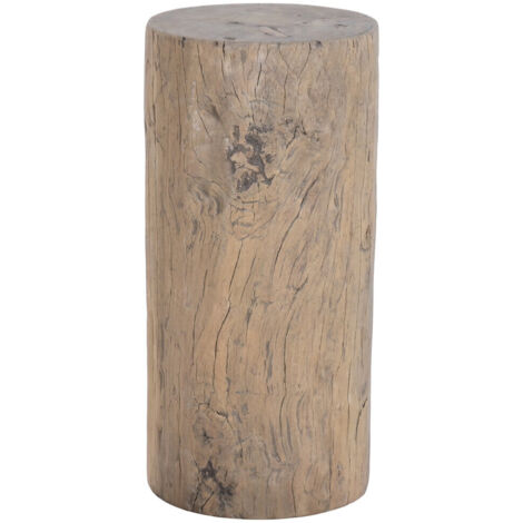 Pedestal Madera Reciclada 33X33X66