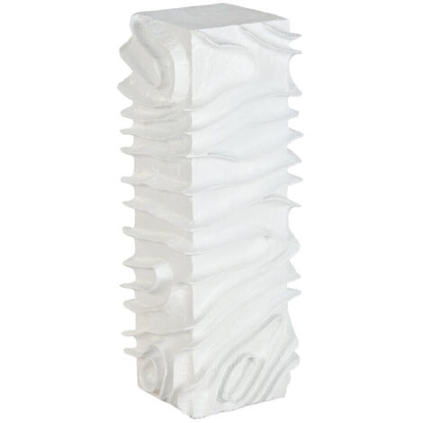Pedestal Mdf Papel Mache 29X29X80 Moderno 3D