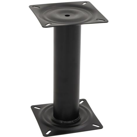 Pedestal para asiento de barco acero negro 33 cm