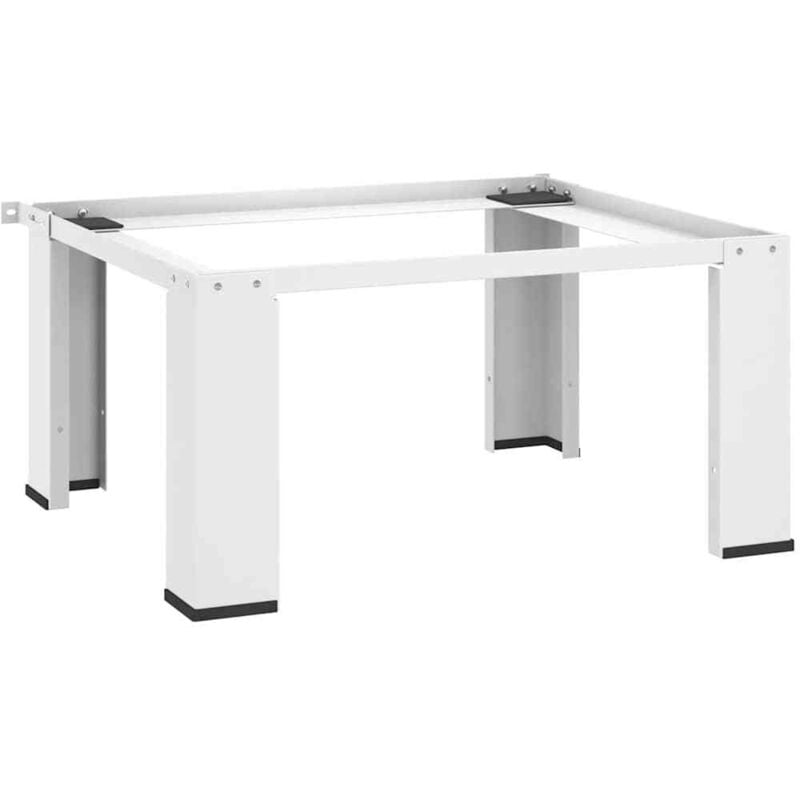 

vidaXL Pedestal para la lavadora blanco - Blanco