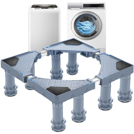 Base para lavadora con ruedas y patas armario bajo pedestal 43-66 cm de  mudanza