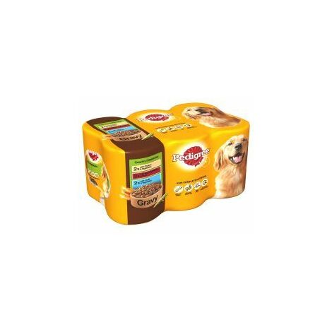Pedigree Country Casseroles in Gravy 6 Pack - 400g - 24264