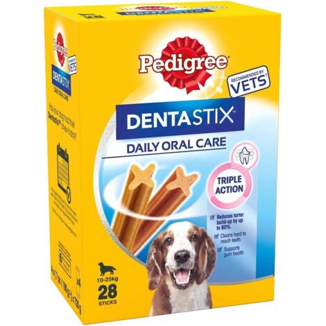 Pedigree Denta Stix Daily Oral Care MP für mittelgroße Hunde 720 g Snacks
