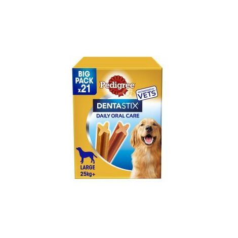 Pedigree Dentastix Daily Adult Large Dog Treats 21 x Dental - 734554