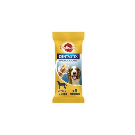 Pedigree Dentastix Daily Adult Medium Dog Treats 5 x Dental - 734498