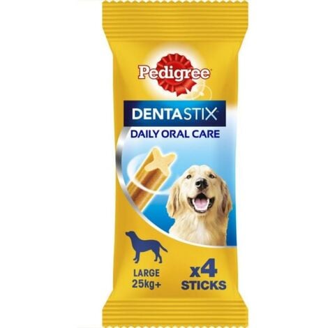 Pedigree DentaStix Daily Dental Chews Large Dog 4 Sticks PK14 - 265868