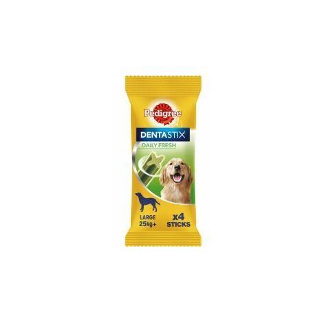 Pedigree Dentastix Fresh Daily Large Dog Dental Treats 4 Sti - 734487
