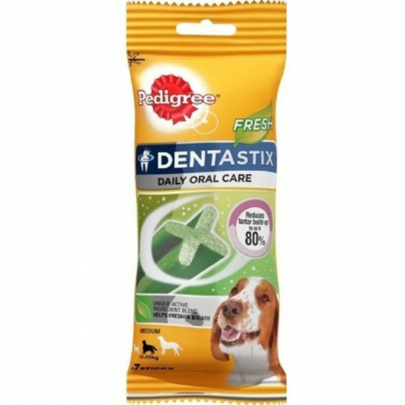 

DENTASTIX FRESH 7 STICKS - Perros Grandes (+25 kilos) - Pedigree