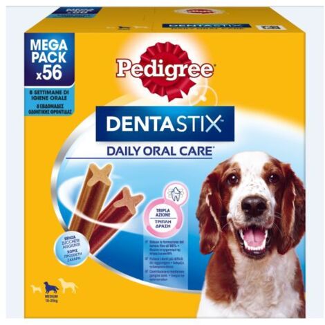 pedigree - dentastix snack igiene orale medium, 56 pz
