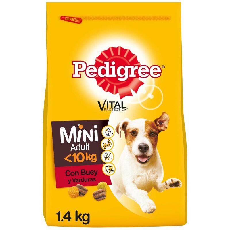 

Mini Adult Buey Y Verduras 1,4Kg - Pedigree