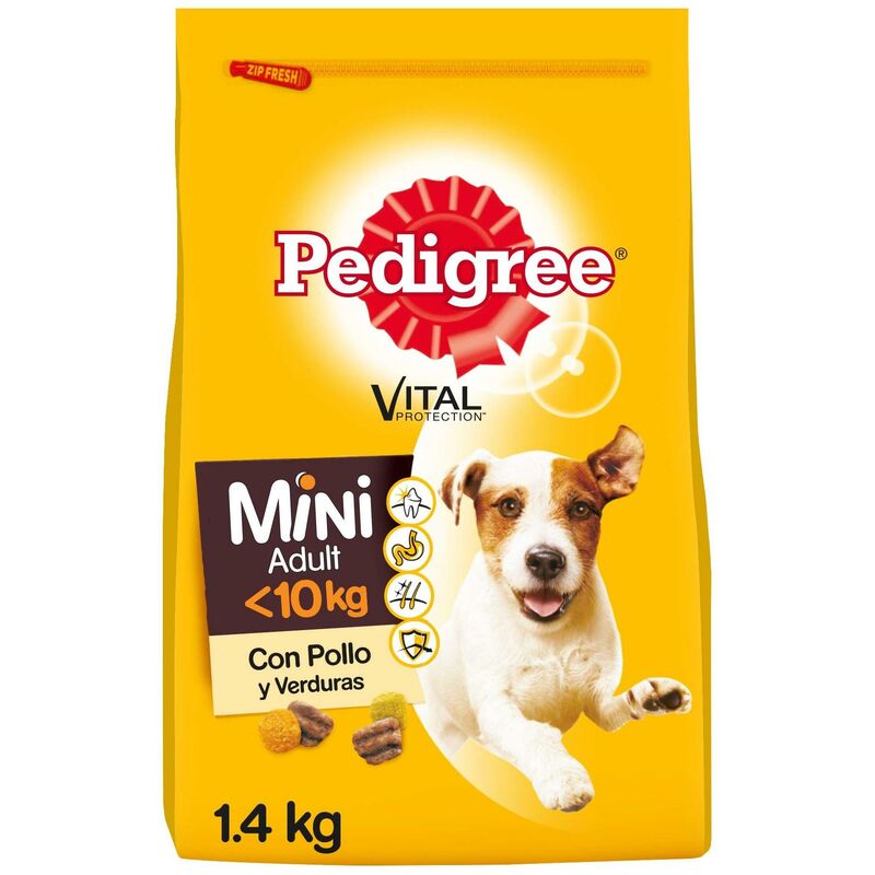 

Mini Adult Pollo Y Verduras 1,4Kg - Pedigree