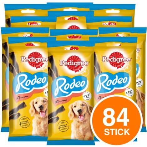 PEDIGREE RODEO 7 BASTONCINI SNACK PER CANE CON MANZO 123 GR