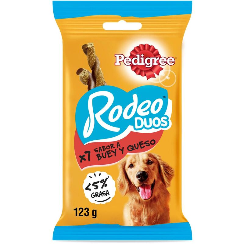 

Rodeo Duos Queso Y Buey 123gr - Pedigree