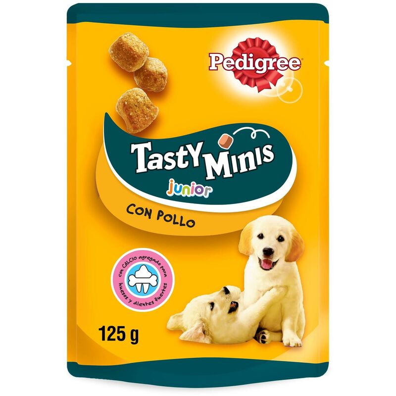 

Snack Tasty Mini Junior Pollo 125gr - Pedigree