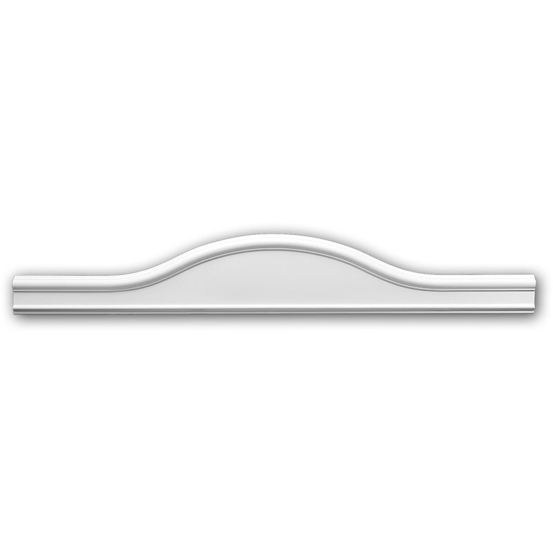 Pediment 154003 Profhome Door surround Decorative Element timeless classic design white