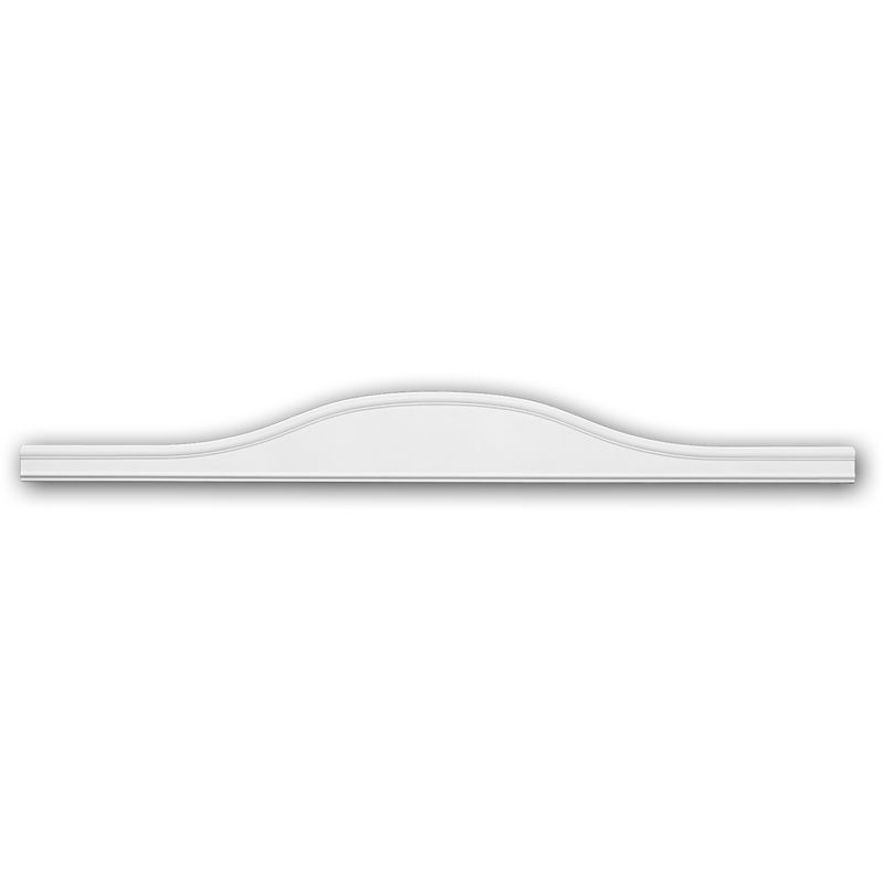 Profhome Decor - Pediment 154004 Profhome Door surround Decorative Element timeless classic design white