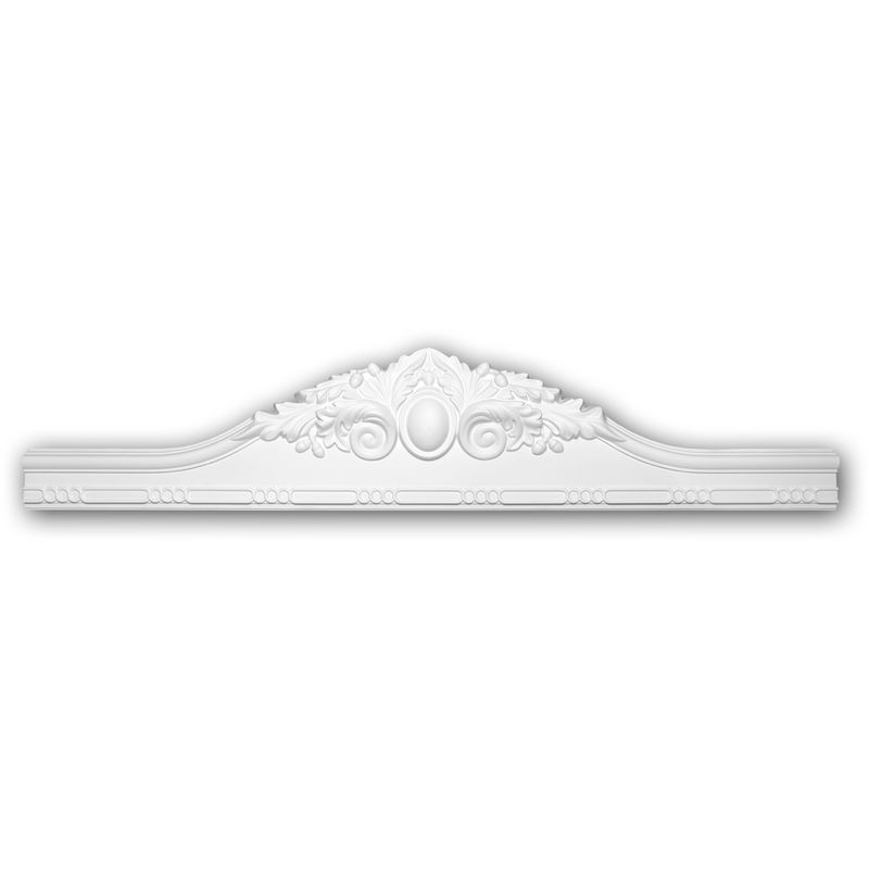 Pediment 154016 Profhome Door surround Decorative Element timeless classic design white