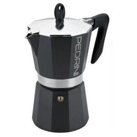 Pedrini Caffettiera 1 tazza antracite
