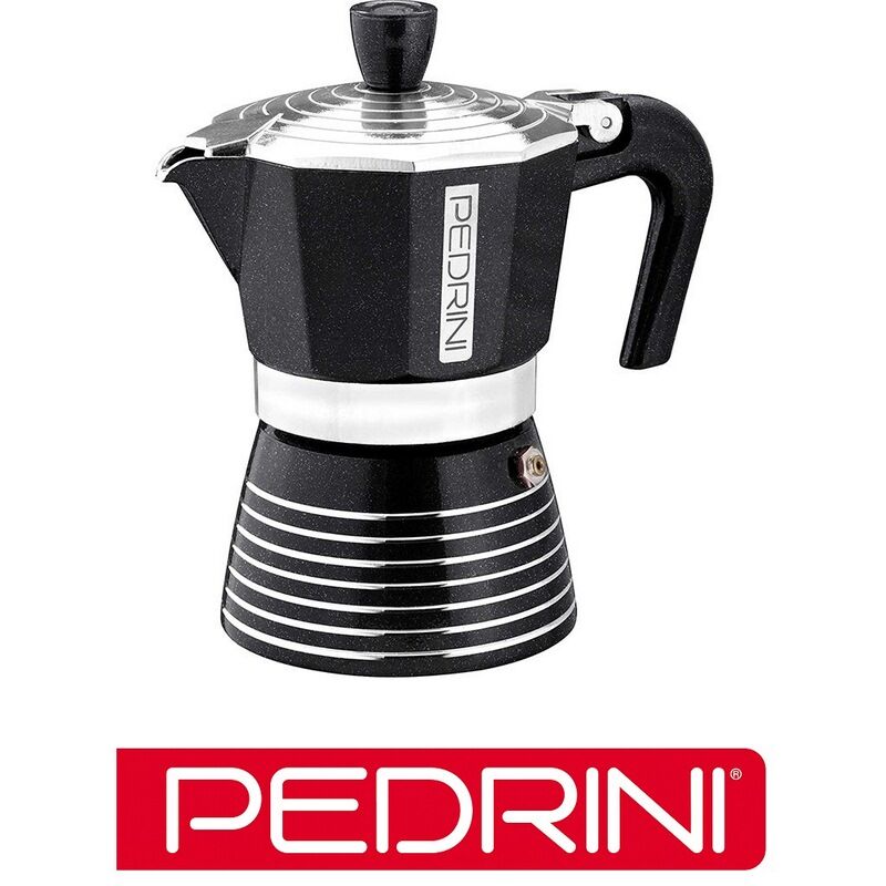 Caffettiera 6 Tz Verniciata Antracite Inrock