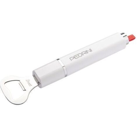 Pedrini Leva Capsule Lillo Stile Inox Lucido e Bianco