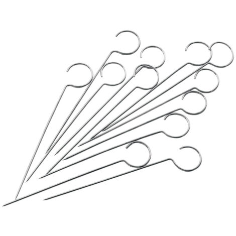 Pedrini SET SPIEDINI INOX 12 PEZZI  mm. 100