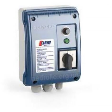 Pedrollo QEM 100 - Cuadro eléctrico para electrobomba monofásica de 1 HP