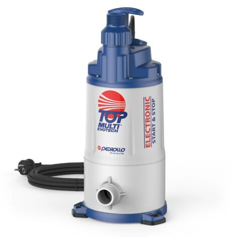Pedrollo TOP MULTI-EVOTECH 2 - Pompe multi roue avec le contrôle de la presse