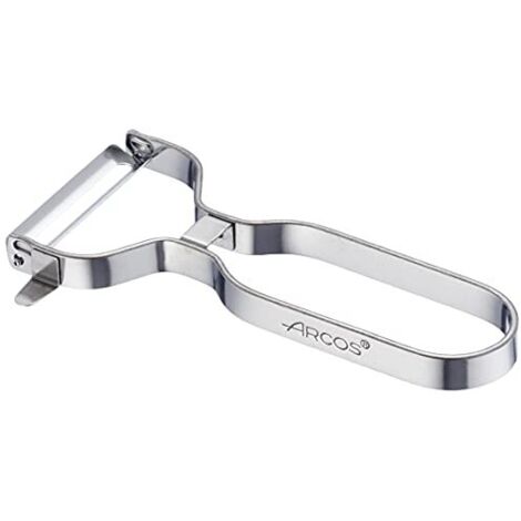 Peeler Arcos 607000 acciaio inox 130mm presentato in esposizione