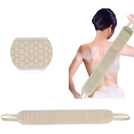 Peeling-Duschhandschuh aus Polyester-Baumwolle, doppelseitig, für den Heimgebrauch