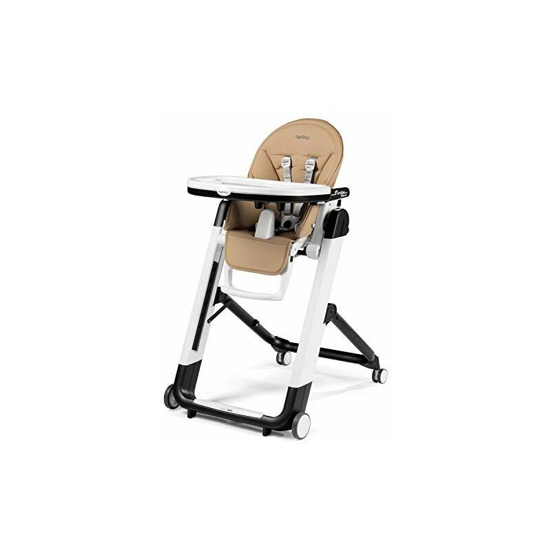 Siesta Follow Me, chaise haute multifonctions Ultra compacte, Noyer - Peg Perego