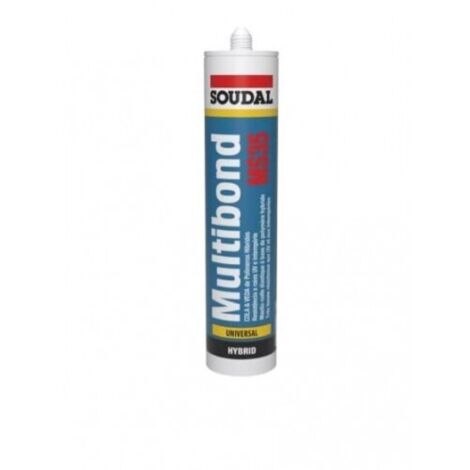 PEGA TODO NEGRO 290 ML MULTIBOND MS35 - SOUDAL
