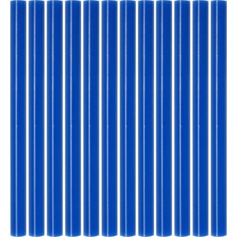 PEGAMENTO CALIENTE 7,2x100MM 12 UDS AZUL YT-82443 YATO