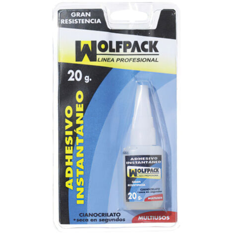 Pegamento Ciano Acrilato Wolfpack 20 Gramos