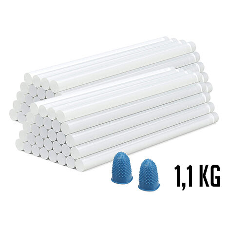 Pegamento de barra Ferrestock Ø 11 cm Transparente (60 unidades)