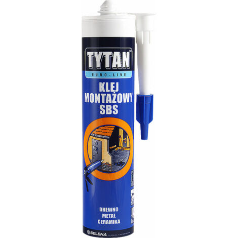 PEGAMENTO DE MONTAJE TYTAN EURO-LINE SBS DE 280 ML - MON EUR GLUE