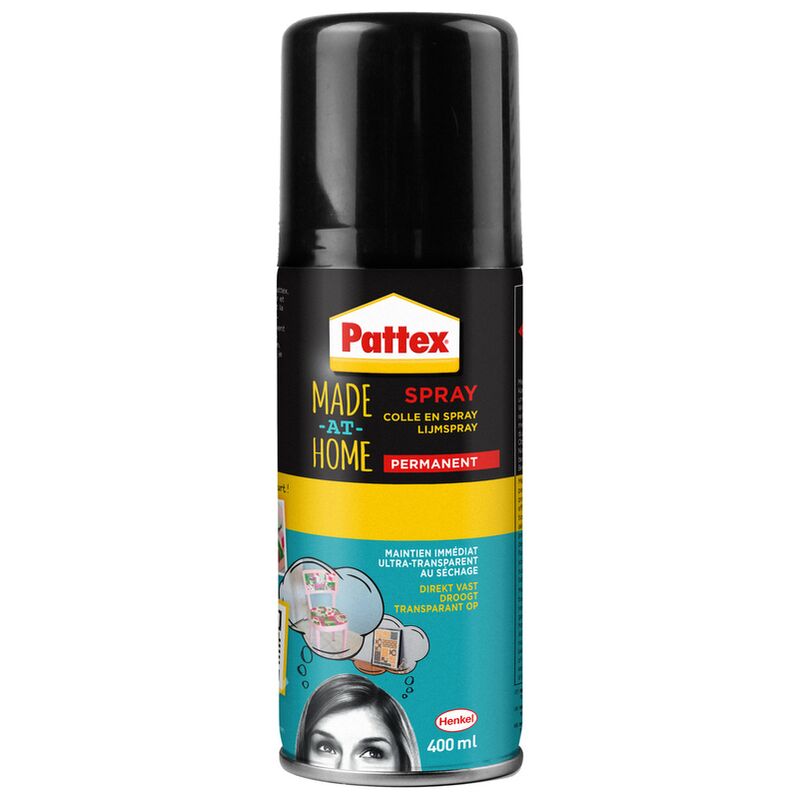 

Pegamento de usos múltiples aerosol Pattex - 'Hecho en casa permanente spray' - 400ml