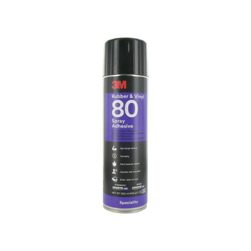 

Pegamento en aerosol Hi-Strength 80 de caucho y vinilo x5 - 3M