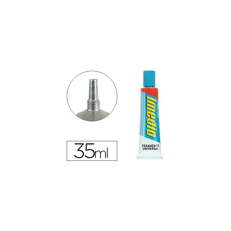 

Imedio pegamento universal tubo 35ml caja -24u-