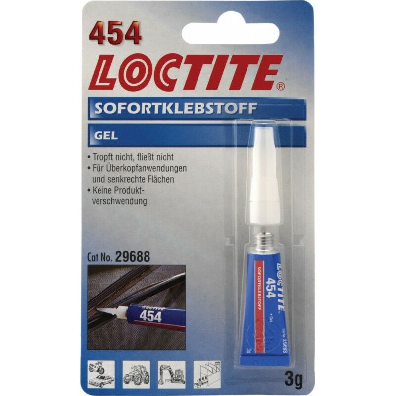 

Pegamento líquido 454 3g TB (por 12) - Loctite