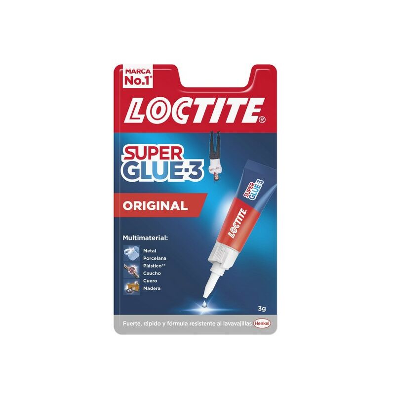 

Pegamento Loctite Super Glue 3 (3 g)