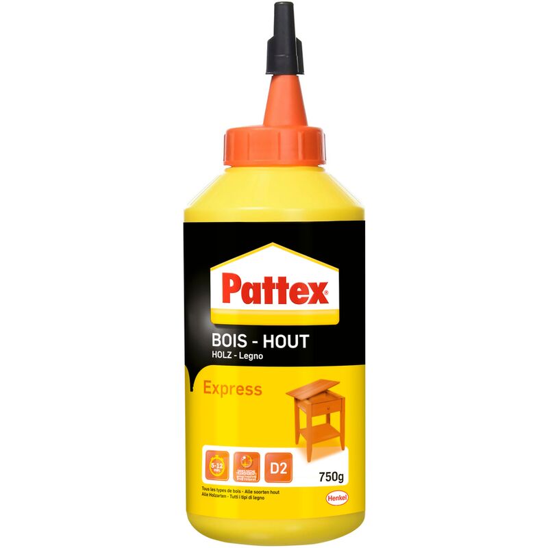 

Pegamento para Madera expreso 750gr - Pattex