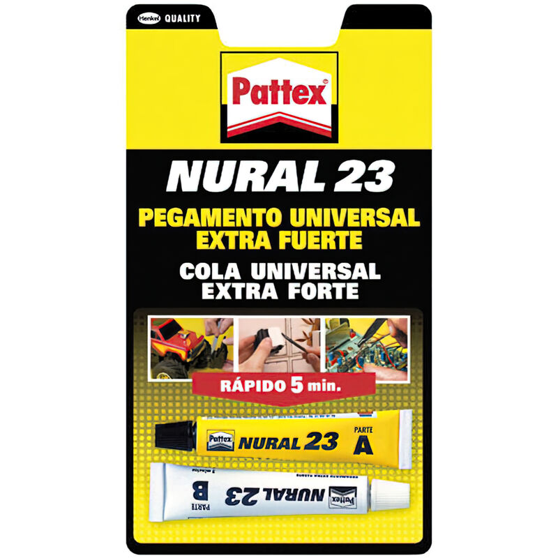 

Nural- 23 Transparente (Juego 2 Tubos 22 cm³.)