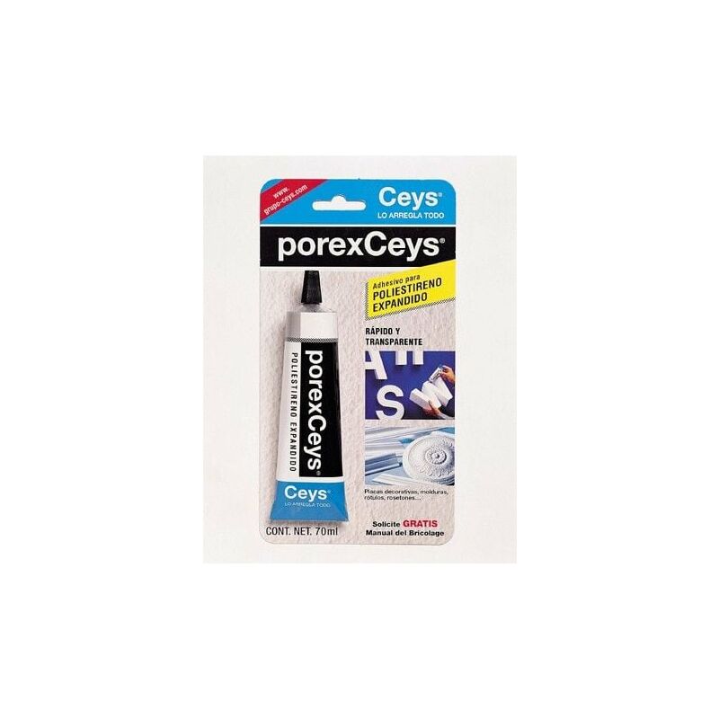 

Adhesivo Poliestileno Expandido 70 Ml Porex - Ceys