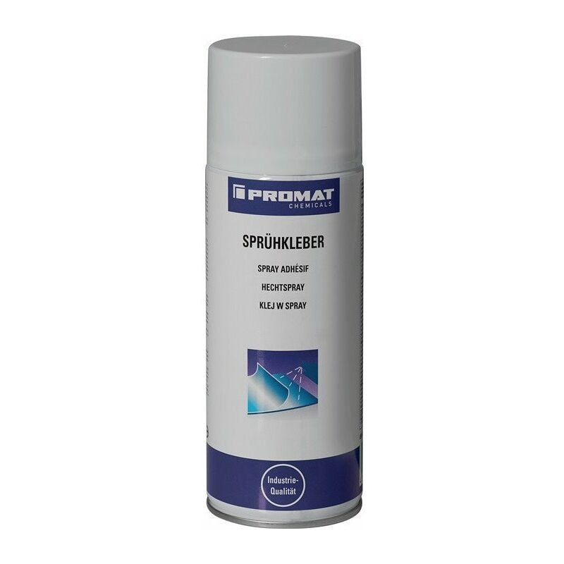 

Pegamento rociable permanente transparente 400 ml Bomba de aerosol e Chemicals (por 12) - Promat